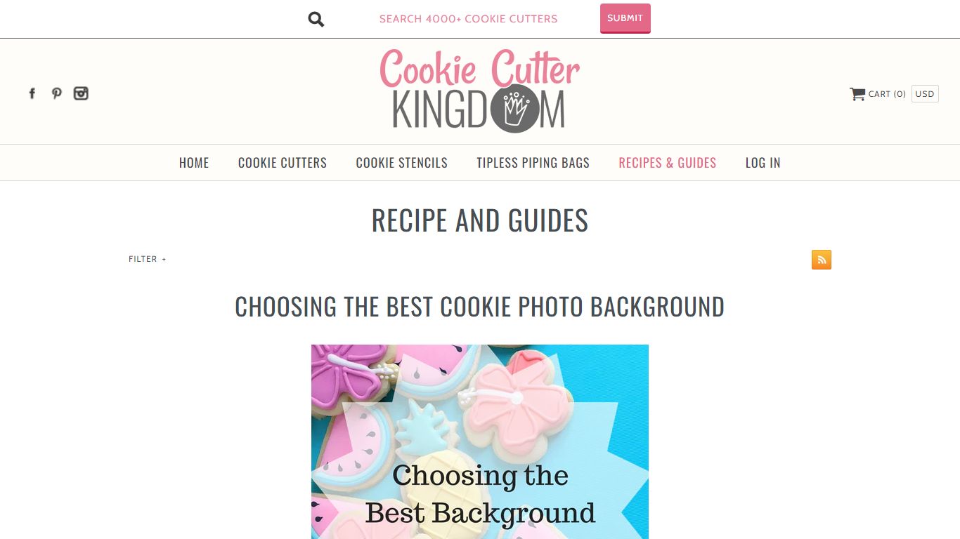 Choosing the Best Cookie Photo Background